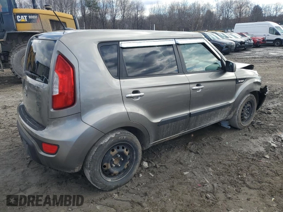 2013 Kia Soul with VIN KNDJT2A54D7503948, listed as a Copart auction lot 48200455 with 156,532 mi miles and Salvage Title. Bid and sale history available at carsss.com. Image 3.