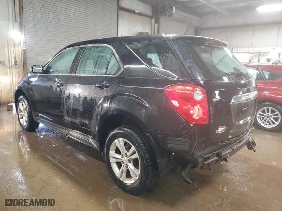 2013 Chevrolet Equinox LS with VIN 2GNALBEK8D6299873, listed as a Copart auction lot 49054165 with 101,629 mi miles and Salvage Title. Bid and sale history available at carsss.com. Image 2.