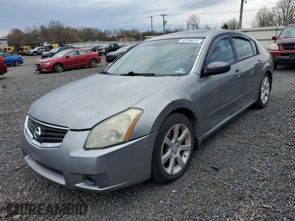 2007 Nissan Maxima 3.5 SE with VIN 1N4BA41E67C843707, listed as a Copart auction lot 52299015 with 146,877 mi miles and Salvage Title. Bid and sale history available at carsss.com. Image 1.