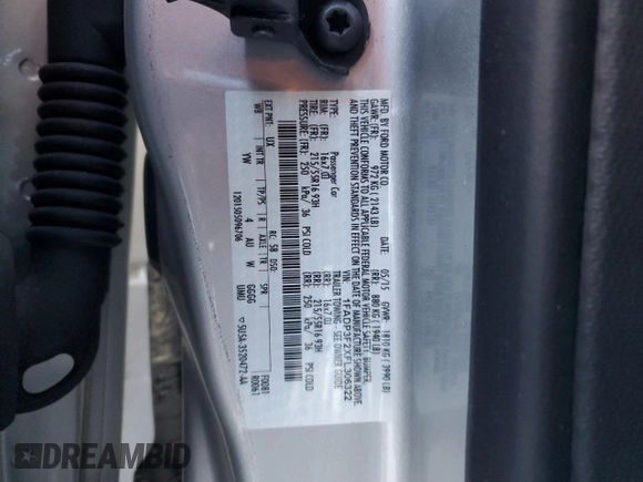 2015 Ford Focus SE with VIN 1FADP3F2XFL306322, listed as a Copart auction lot 41367765 with 58,901 mi miles and Salvage Title. Bid and sale history available at DreamBid. Image 15.