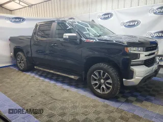 2021 Chevrolet Silverado 1500 LT with VIN 3GCUYDED2MG119375, listed as a Copart auction lot 54945035 with 131,460 mi miles and Clean Title. Bid and sale history available at DreamBid. Image 4.