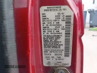 1997 Nissan Frontier XE with VIN 1N6SD16S4VC394438, listed as a IAAI auction lot 41905492 with 253,474 mi miles and . Bid and sale history available at DreamBid. Image 9.