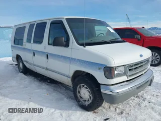 1997 Ford Econoline Commercial with VIN 1FDEE1467VHB10432, listed as a IAAI auction lot 41388786 with 82,075 mi miles and . Bid and sale history available at carsss.com. Image 6.