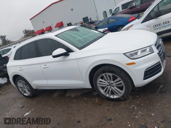 2018 Audi Q5 Premium Plus with VIN WA1BNAFY8J2006741, listed as a IAAI auction lot 40931932 with 84,088 mi miles and . Bid and sale history available at DreamBid. Image 13.