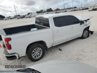 2023 Chevrolet Silverado 1500 RST with VIN 1GCUDEEDXPZ246848, listed as a Copart auction lot 77794584 with 25,232 mi miles and Clean Title. Bid and sale history available at DreamBid. Image 3.
