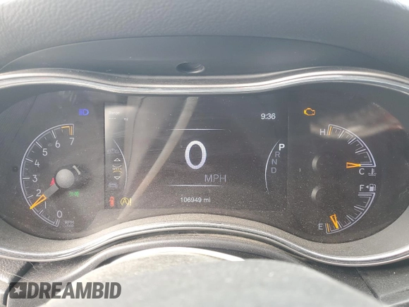 2018 Jeep Grand Cherokee Limited with VIN 1C4RJFBG7JC288102, listed as a Copart auction lot 80448484 with 106,949 mi miles and Salvage title. Bid and sale history available at DreamBid. Image 9.
