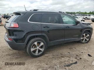 2019 Jeep Cherokee Limited with VIN 1C4PJLDB5KD415898, listed as a Copart auction lot 55755075 with 78,011 mi miles and Clean title. Bid and sale history available at DreamBid. Image 3.