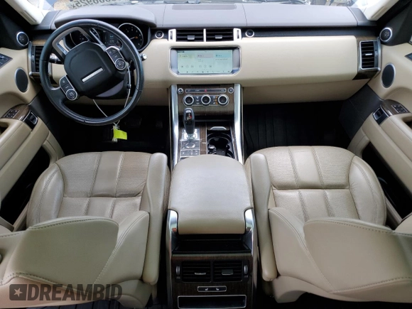 2017 Land Rover Range Rover Sport SE with VIN SALWG2FV3HA162725, listed as a Copart auction lot 56006925 with 134,296 mi miles and Clean title. Bid and sale history available at DreamBid. Image 8.