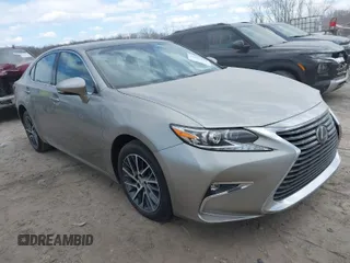 2018 Lexus ES with VIN 58ABK1GG4JU087587, listed as a IAAI auction lot 41869620 with 41,792 mi miles. Bid and sale history available at carsss.com. Image 1.