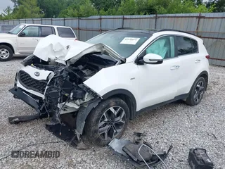 2022 Kia Sportage EX with VIN KNDPNCAC7N7981212, listed as a IAAI auction lot 42530071 with 86,176 mi miles and . Bid and sale history available at DreamBid. Image 16.