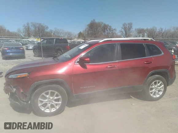 2014 Jeep Cherokee Latitude with VIN 1C4PJMCS7EW229179, listed as a IAAI auction lot 41793922 with 137,042 mi miles. Bid and sale history available at carsss.com. Image 14.