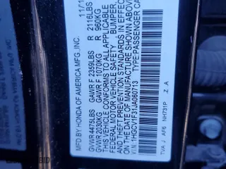 2018 Honda Accord Sedan Sport 1.5T with VIN 1HGCV1F31JA060713, listed as a Copart auction lot 48575805 with 86,362 mi miles and Salvage Title. Bid and sale history available at carsss.com. Image 12.