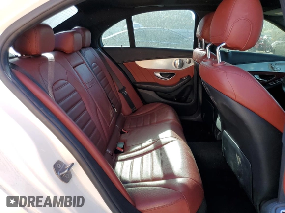 2018 Mercedes-Benz C 43 AMG with VIN 55SWF6EB9JU240378, listed as a Copart auction lot 82298494 with 79,513 mi miles and Salvage Title. Bid and sale history available at carsss.com. Image 10.