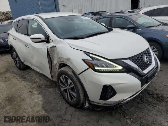 2020 Nissan Murano S with VIN 5N1AZ2AS7LN142872, listed as a Copart auction lot 85554314 with 32,293 mi miles and Salvage Title. Bid and sale history available at DreamBid. Image 4.