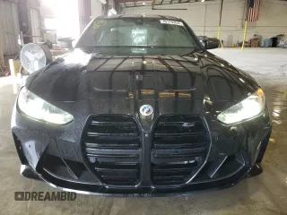 2022 BMW M3 Competition z VIN WBS33AY03NFM95967, wystawiony jako Copart lot #76178354 z przebiegiem 18 208 mil mil oraz Nie do naprawy • Non repairable. Historia ofert i sprzedaży dostępna na DreamBid. Obrazek 5.