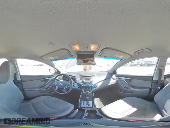 2013 Hyundai Elantra GLS z VIN 5NPDH4AE2DH408598, wystawiony jako Copart lot #56076665 z przebiegiem 136 305 mil mil oraz Szkoda całkowita • Salvage title. Historia ofert i sprzedaży dostępna na DreamBid. Obrazek 14.