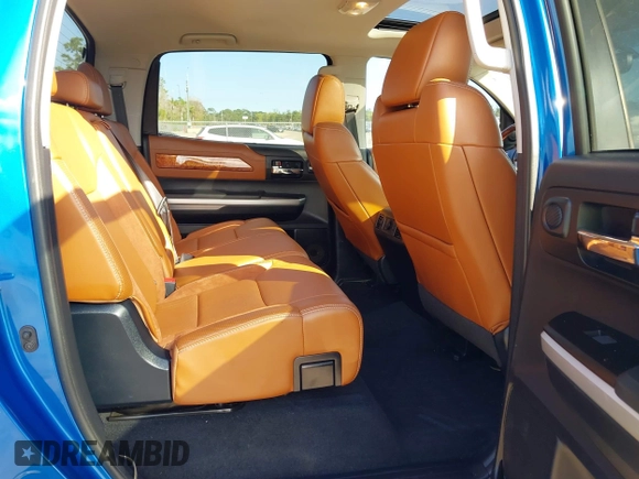 2017 Toyota Tundra 2WD Platinum with VIN 5TFGW5F1XHX225751, listed as a IAAI auction lot 41536231 with 159,962 mi miles. Bid and sale history available at carsss.com. Image 8.