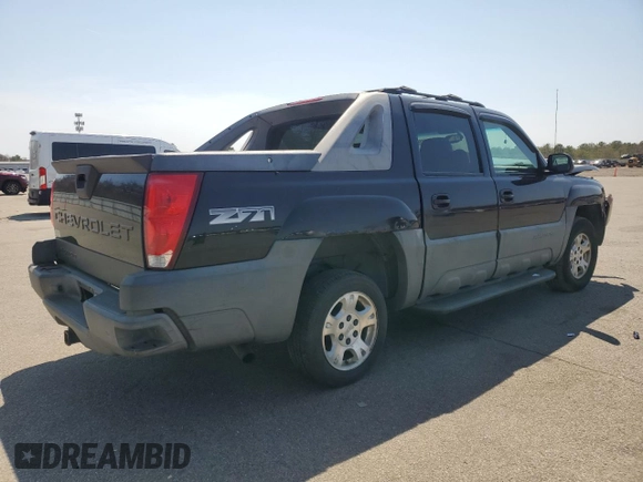 2004 Chevrolet Avalanche Z71 with VIN 3GNEK12T64G205196, listed as a Copart auction lot 54190825 with 152,076 mi miles and Salvage Title. Bid and sale history available at carsss.com. Image 3.