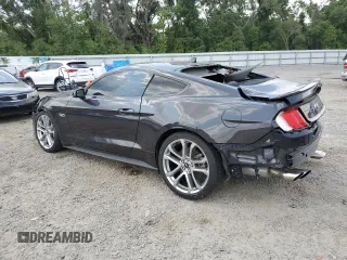 2022 Ford Mustang GT with VIN 1FA6P8CF0N5122488, listed as a Copart auction lot 55222715 with 11,764 mi miles and Salvage title. Bid and sale history available at DreamBid. Image 2.