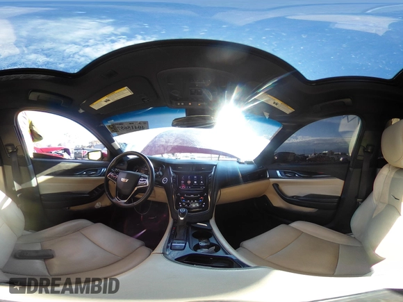 2017 Cadillac CTS Sedan Luxury RWD with VIN 1G6AR5SX6H0209551, listed as a IAAI auction lot 40415657 with 86,551 mi miles. Bid and sale history available at carsss.com. Image 18.