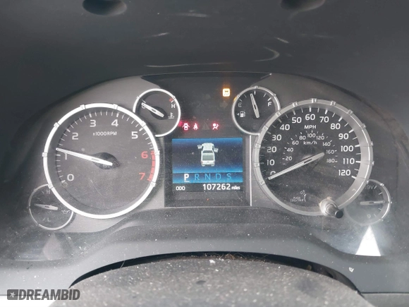 2014 Toyota Tundra 4WD Truck SR with VIN 5TFUY5F1XEX352184, listed as a IAAI auction lot 40732632 with 107,262 mi miles. Bid and sale history available at carsss.com. Image 16.