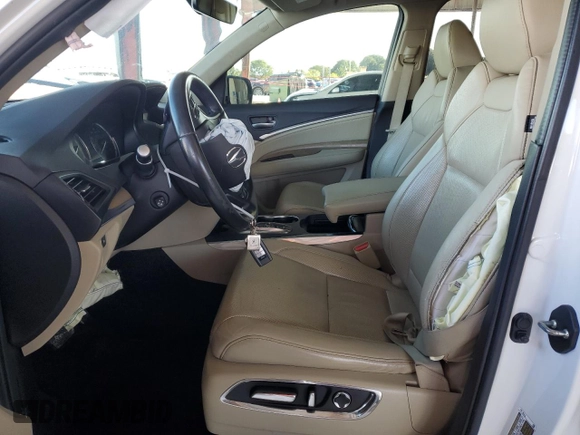 2019 Acura MDX Technology z VIN 5J8YD3H50KL001807, wystawiony jako Copart lot #87128534 z przebiegiem 55 954 mil mil oraz Nie do naprawy • Non repairable. Historia ofert i sprzedaży dostępna na DreamBid. Obrazek 7.