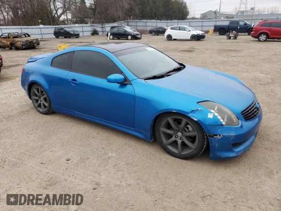 2007 Infiniti G35 with VIN JNKCV54E47M901309, listed as a Copart auction lot 50627875 with 229,592 mi miles and Clean Title. Bid and sale history available at carsss.com. Image 4.