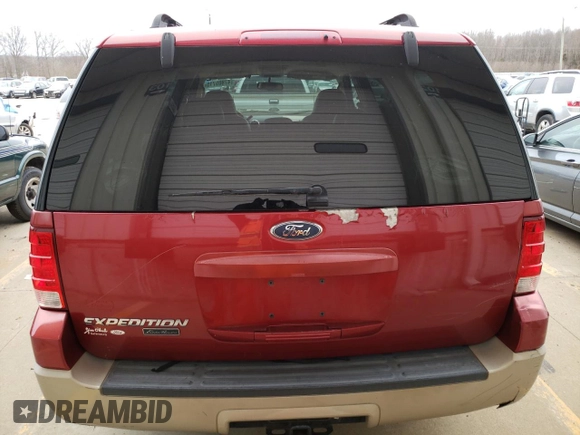2006 Ford Expedition Eddie Bauer with VIN 1FMPU17586LA43708, listed as a Copart auction lot 47805715 with 238,591 mi miles and Salvage Title. Bid and sale history available at carsss.com. Image 6.
