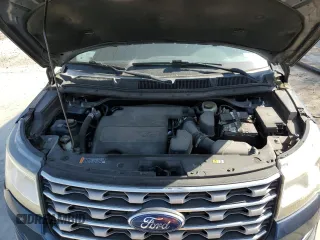 2017 Ford Explorer XLT with VIN 1FM5K7D81HGD39924, listed as a Copart auction lot 49189455 with 145,920 mi miles and Salvage Title. Bid and sale history available at DreamBid. Image 12.