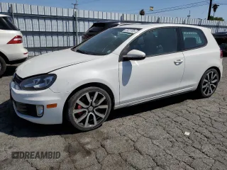 2013 Volkswagen GTI with VIN WVWFD7AJ2DW083089, listed as a Copart auction lot 57421195 with 93,448 mi miles and Salvage title. Bid and sale history available at DreamBid. Image 1.