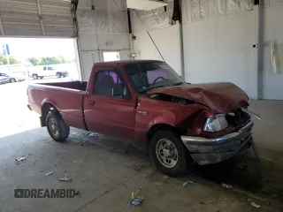 1997 Ford Ranger XLT with VIN 1FTCR10X7VPB61045, listed as a Copart auction lot 58801945 with 333,927 mi miles and Salvage title. Bid and sale history available at DreamBid. Image 4.
