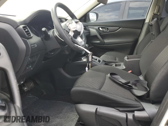 2017 Nissan Rogue S with VIN KNMAT2MT7HP613604, listed as a Copart auction lot 54550795 with 111,808 mi miles and Salvage Title. Bid and sale history available at DreamBid. Image 7.