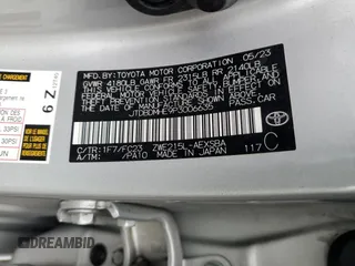 2023 Toyota Corolla Hybrid LE with VIN JTDBDMHE9P3006635, listed as a Copart auction lot 47425635 with 0 mi miles and Salvage Title. Bid and sale history available at carsss.com. Image 14.