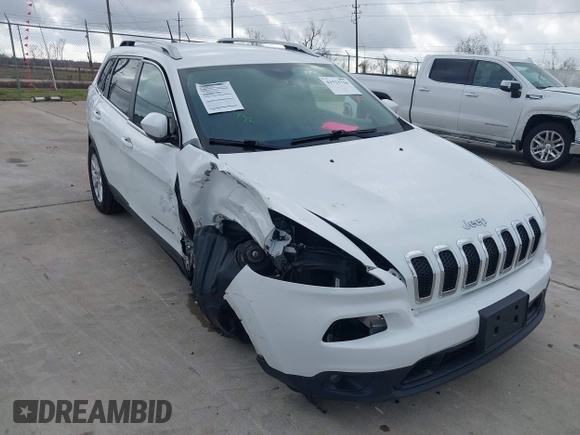 2016 Jeep Cherokee Latitude with VIN 1C4PJMCB1GW340605, listed as a IAAI auction lot 41523716 with 74,080 mi miles. Bid and sale history available at carsss.com. Image 6.