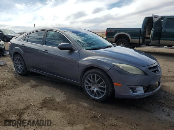 2010 Mazda 6 S Grand Touring with VIN 1YVHZ8CB6A5M38461, listed as a Copart auction lot 45760935 with 207,256 mi miles and Salvage Title. Bid and sale history available at DreamBid. Image 4.