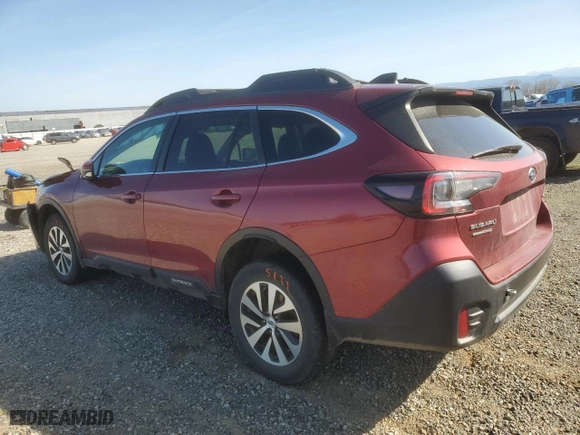 2020 Subaru Outback Premium with VIN 4S4BTACC6L3248957, listed as a Copart auction lot 48505895 with 0 mi miles and Salvage Title. Bid and sale history available at carsss.com. Image 2.