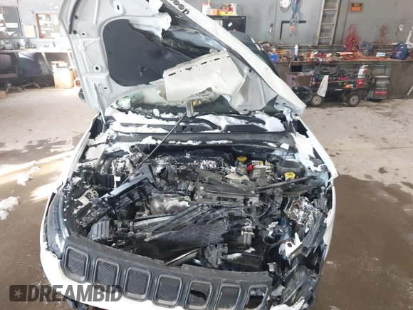 2022 Jeep Compass Trailhawk with VIN 3C4NJDDB8NT199704, listed as a IAAI auction lot 41611028 with 27,247 mi miles and . Bid and sale history available at DreamBid. Image 10.