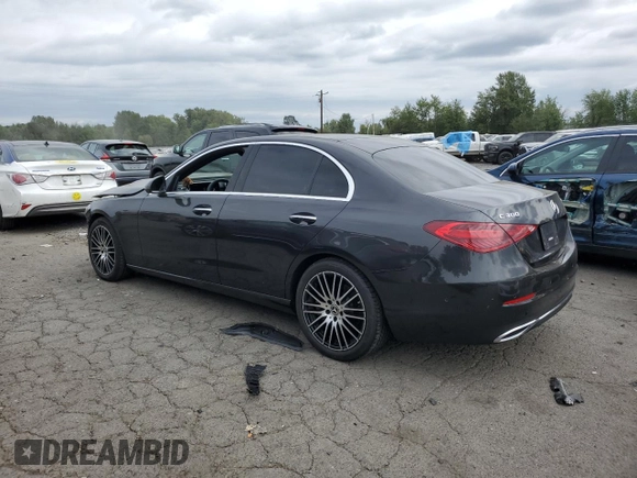 2023 Mercedes-Benz C 300 with VIN W1KAF4HB9PR092253, listed as a Copart auction lot 67173224 with 13,019 mi miles and Salvage title. Bid and sale history available at DreamBid. Image 2.