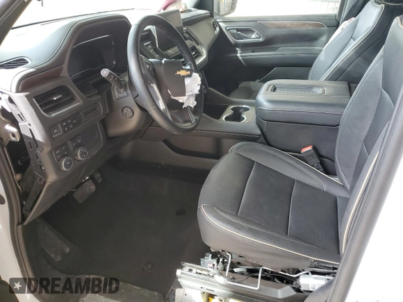 2023 Chevrolet Suburban Premier with VIN 1GNSKFKD8PR543891, listed as a Copart auction lot 53661735 with 34,857 mi miles and Salvage Title. Bid and sale history available at DreamBid. Image 7.