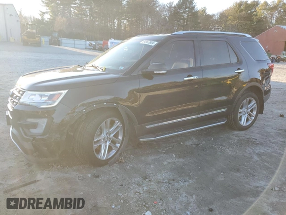 2016 Ford Explorer Limited with VIN 1FM5K8FH5GGC79681, listed as a Copart auction lot 84957634 with 126,497 mi miles and Salvage Title. Bid and sale history available at DreamBid. Image 1.