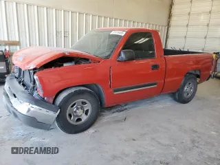 2004 Chevrolet Silverado 1500 Work Truck with VIN 1GCEC14X94Z100030, listed as a Copart auction lot 51516455 with 81,663 mi miles and Salvage Title. Bid and sale history available at carsss.com. Image 1.