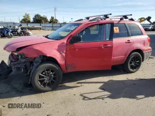 2004 Mitsubishi Outlander LS with VIN JA4LZ31F44U037794, listed as a Copart auction lot 77416374 with 168,970 mi miles and Salvage Title. Bid and sale history available at carsss.com. Image 1.