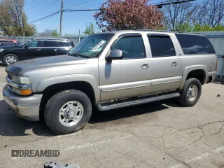 2003 Chevrolet Suburban LT with VIN 3GNGK26U33G194528, listed as a Copart auction lot 53511935 with 202,873 mi miles and Clean Title. Bid and sale history available at carsss.com. Image 1.