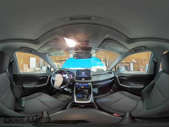 2019 Toyota RAV4 XLE with VIN JTMP1RFV3KJ013180, listed as a Copart auction lot 52888135 with 91,734 mi miles and Salvage Title. Bid and sale history available at carsss.com. Image 13.