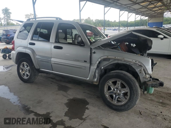 2003 Jeep Liberty Limited с VIN 1J4GL58K93W654466, выставлен на аукционе Copart как лот 47601805 с пробегом Не указан миль и На запчасти • Non repairable. История ставок и продаж доступна на DreamBid. Изображение 4.