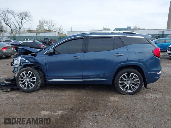 2024 GMC Terrain Denali with VIN 3GKALXEG9RL205962, listed as a IAAI auction lot 41957557 with 11,256 mi miles and . Bid and sale history available at DreamBid. Image 13.