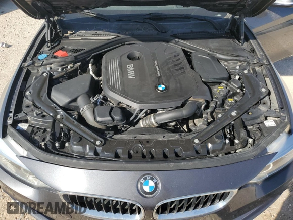 2017 BMW 4 Series z VIN WBA4T9C5XH5A14667, wystawiony jako Copart lot #73397604 z przebiegiem 69 957 mil mil oraz Szkoda całkowita • Salvage title. Historia ofert i sprzedaży dostępna na DreamBid. Obrazek 11.