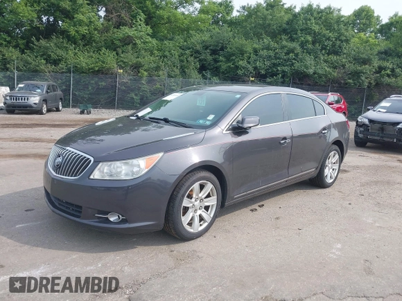 2013 Buick LaCrosse Leather с VIN 1G4GC5E38DF120956, выставлен на аукционе IAAI как лот 42510324 с пробегом 127 260 миль миль и . История ставок и продаж доступна на DreamBid. Изображение 2.