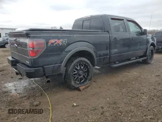 2012 Ford F-150 XL with VIN 1FTFW1EF2CFC43547, listed as a Copart auction lot 51164065 with 101,111 mi miles and Salvage Title. Bid and sale history available at carsss.com. Image 3.