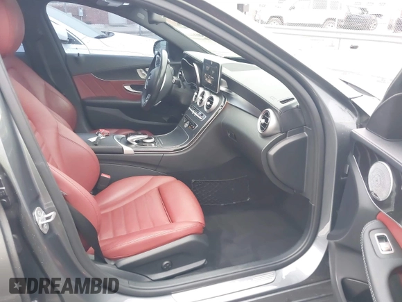 2017 Mercedes-Benz C 300 with VIN 55SWF4JB8HU230686, listed as a IAAI auction lot 41924402 with 102,989 mi miles and . Bid and sale history available at carsss.com. Image 5.